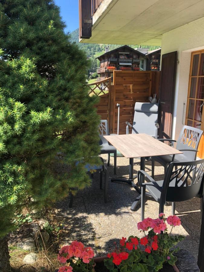 L'Herensarde, Bel Appartement Avec Jardin-Terrasse Et Garage Evolene Bagian luar foto
