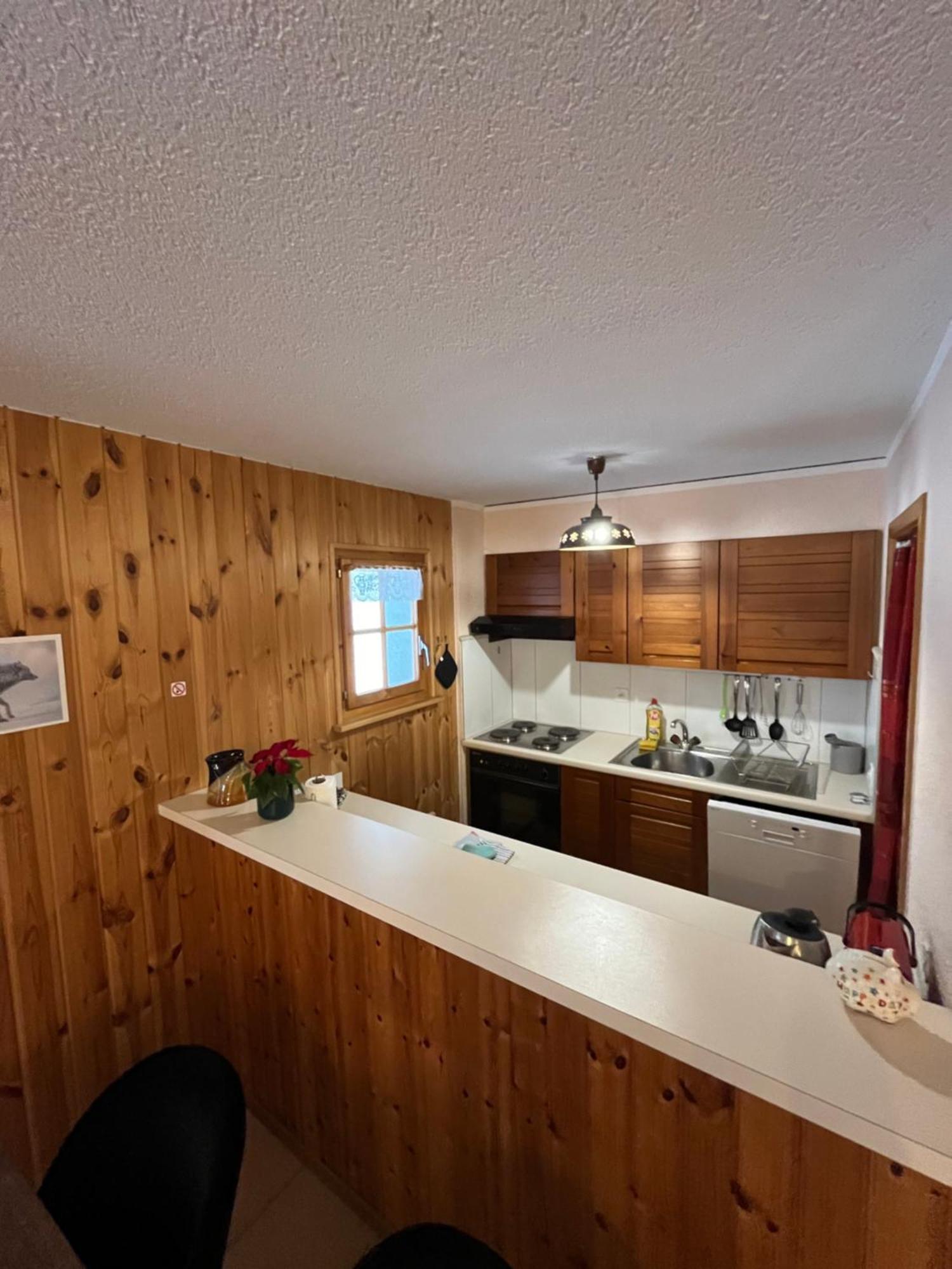 L'Herensarde, Bel Appartement Avec Jardin-Terrasse Et Garage Evolene Bagian luar foto