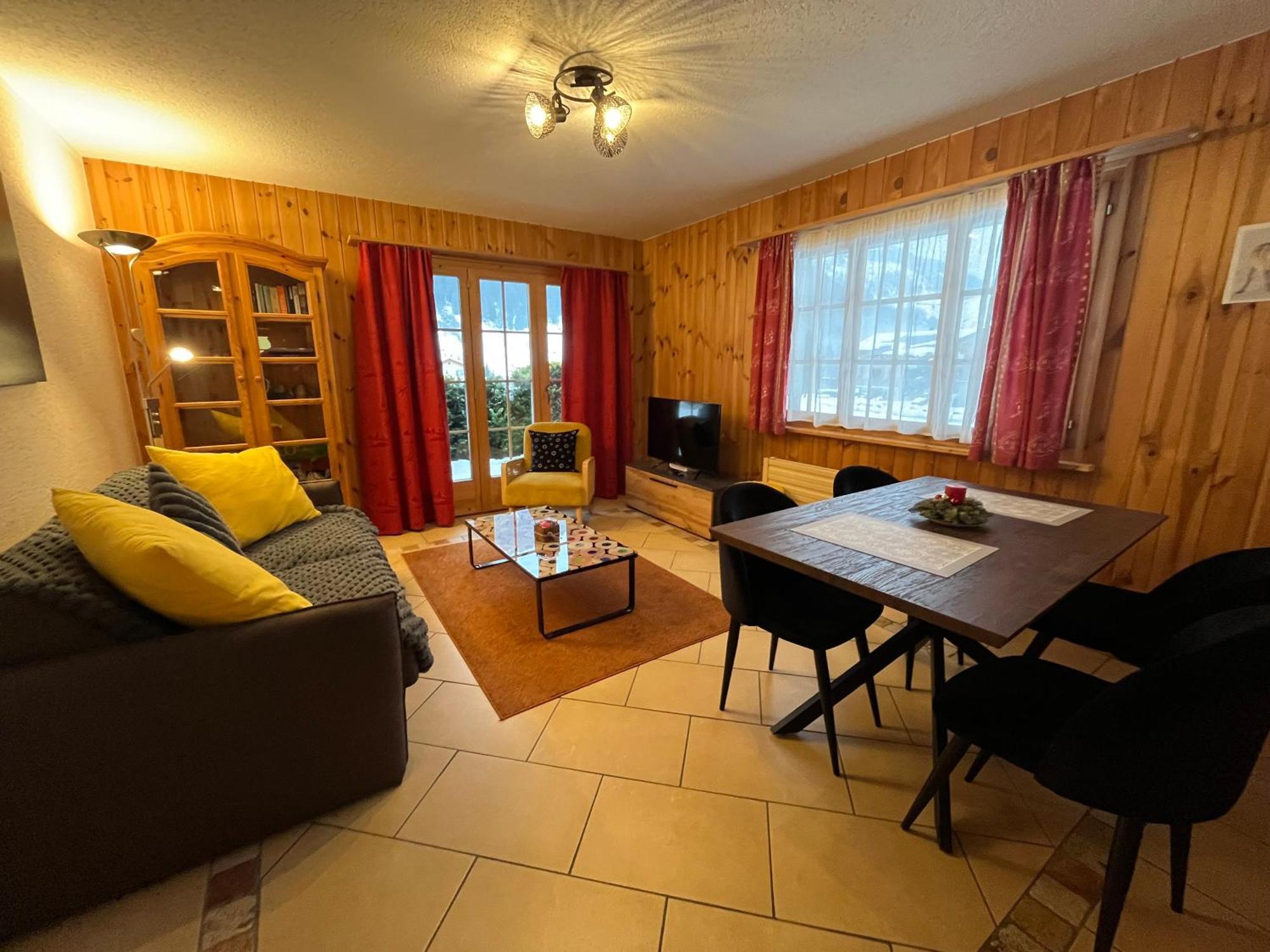 L'Herensarde, Bel Appartement Avec Jardin-Terrasse Et Garage Evolene Bagian luar foto